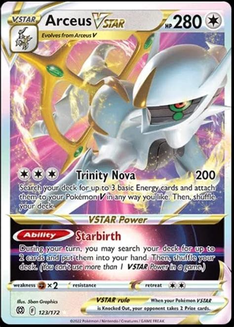 Pokemon Arceus Card Prices 